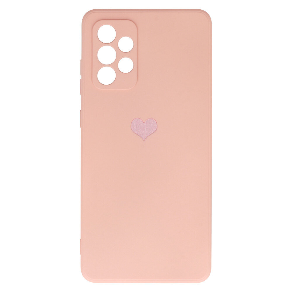 Vennus Silicone Heart Samsung Galaxy A72 4G/5G cena un informācija | Telefonu vāciņi, maciņi | 220.lv