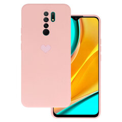 Vennus Silicone Heart Xiaomi Redmi 9 cena un informācija | Telefonu vāciņi, maciņi | 220.lv