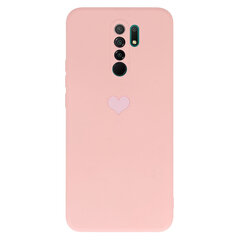 Vennus Silicone Heart Xiaomi Redmi 9 cena un informācija | Telefonu vāciņi, maciņi | 220.lv