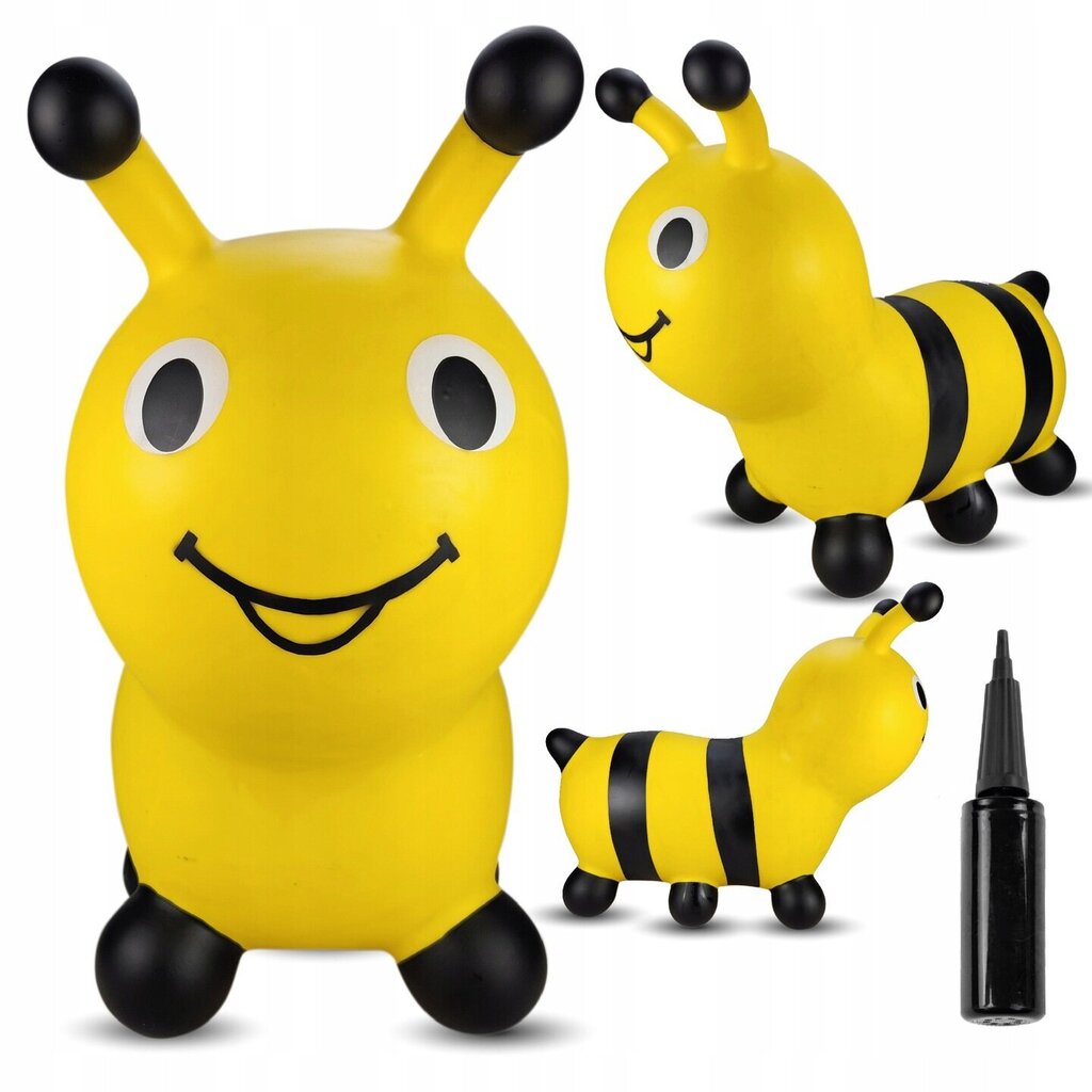 Lekājamā rotaļlieta Bite, 55 cm, dzeltena cena un informācija | Rotaļlietas zīdaiņiem | 220.lv