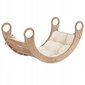 Koka šūpuļkrēsls Montessori, 105x40 cm cena un informācija | Šūpoles | 220.lv