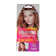 Krāsojamais šampūns Nr. 7.34 Sweet Toffee Delia Cosmetics Cameleo cena un informācija | Matu krāsas | 220.lv