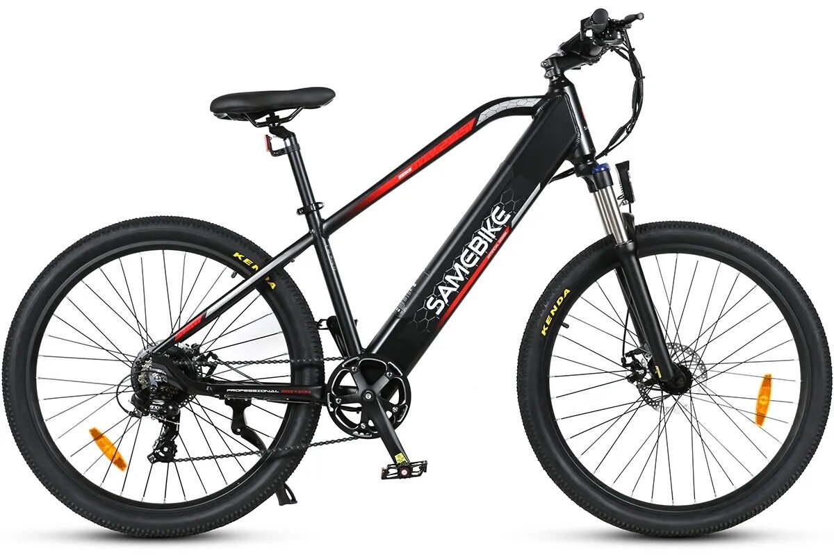 Elektriskais velosipēds Samebike MY275 27.5'', melns цена и информация | Elektrovelosipēdi | 220.lv