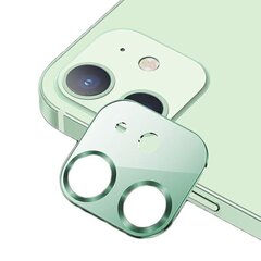 USAMS Camera Lens Glass iPhone 12 metal niebieski|blue BH703JTT05 (US-BH703) цена и информация | Защитные пленки для телефонов | 220.lv