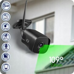 IP kamera Zintronic A5 Dark WiFi цена и информация | Камеры видеонаблюдения | 220.lv
