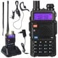 Baofeng UV-5R rācija ar austiņu un FM radio цена и информация | Rācijas | 220.lv