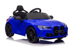 Одноместный электромобиль BMW M4, синий цена и информация | Электромобили для детей | 220.lv
