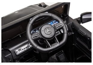 Vienvietīgs bērnu elektromobilis Mercedes G63, melns cena un informācija | Bērnu elektroauto | 220.lv