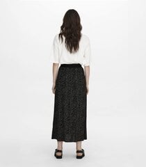 Длинная женская юбка, черный/бежевый цена и информация | Юбка | 220.lv