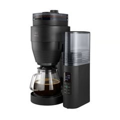 Melitta - AromaFresh Black Gloss - Filtra kafijas automāts ar iebūvētu dzirnaviņu цена и информация | Кофемашины | 220.lv