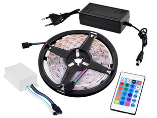 LED lente ar tālvadības pulti, 5 m цена и информация | Светодиодные ленты | 220.lv