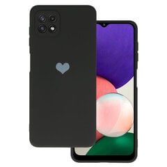 Vennus Silicone Heart Samsung Galaxy A22 5G cena un informācija | Telefonu vāciņi, maciņi | 220.lv