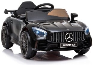 Vienvietīgs bērnu elektromobilis Mercedes AMG GT R, melns cena un informācija | Bērnu elektroauto | 220.lv