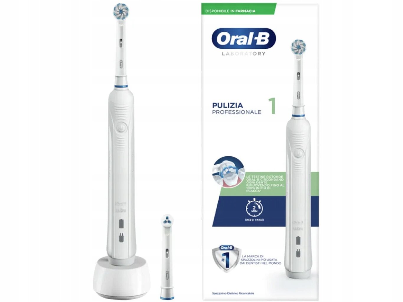 Braun Oral-B Pro 1 цена и информация | Elektriskās zobu birstes | 220.lv