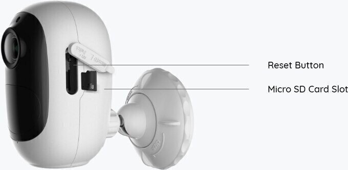 Reolink ARGUS 2E-V2, bezvadu kamera, 3MP, IP65, PIR, IR 10m cena un informācija | Novērošanas kameras | 220.lv