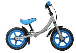 Divriteņu līdzsvara velosipēds Lean Toys Powermat, zils cena un informācija | Balansa velosipēdi | 220.lv