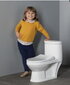 Kompakts bērnu tualetes pods bērnudārziem Petit, 53x50 cm, ar sēdekli Easy Take, balts cena un informācija | Tualetes podi | 220.lv