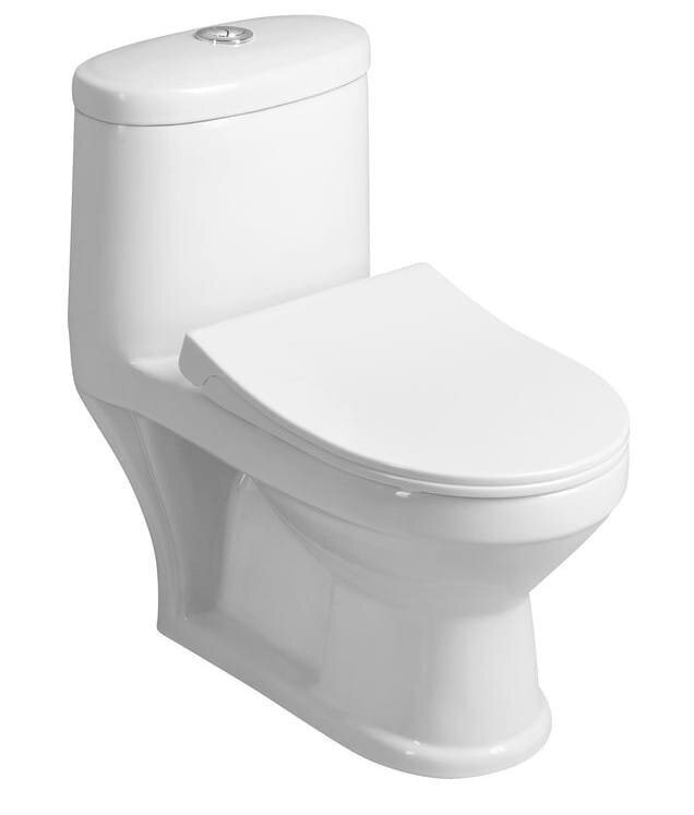 Kompakts bērnu tualetes pods bērnudārziem Petit, 53x50 cm, ar sēdekli Easy Take, balts цена и информация | Tualetes podi | 220.lv