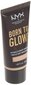 Tonālais krēms Nyx Born to Glow, 05 Light, 30 ml cena un informācija | Grima bāzes, tonālie krēmi, pūderi | 220.lv