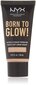 Tonālais krēms Nyx Born to Glow, 05 Light, 30 ml cena un informācija | Grima bāzes, tonālie krēmi, pūderi | 220.lv