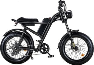 Электровелосипед Riding'times Z8, 20", черный, 500 Вт, 15 Ач цена и информация | Электровелосипеды | 220.lv