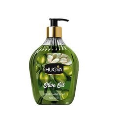 Šķidrās ziepes Hugva Premium Olive Oil, 500 ml cena un informācija | Ziepes | 220.lv