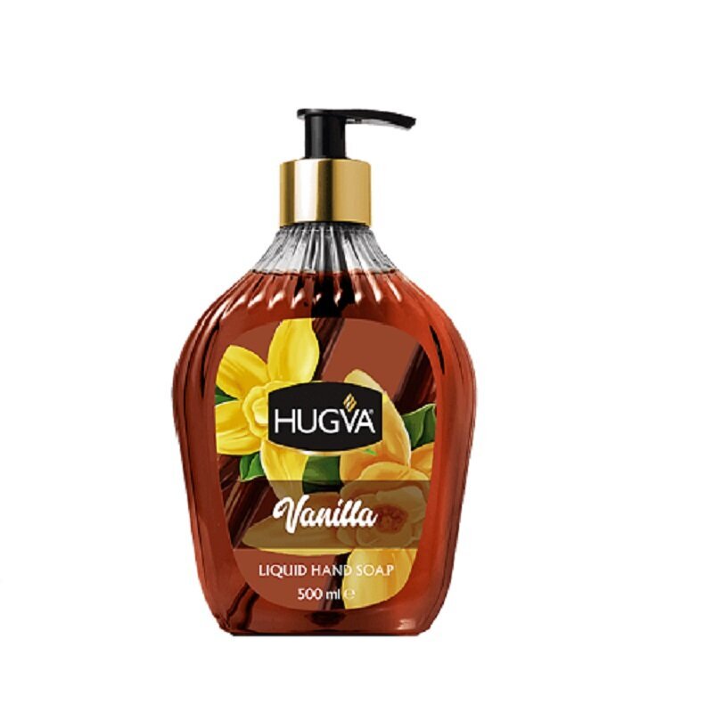 Šķidrās ziepes Hugva Premium Vanilla, 500 ml цена и информация | Ziepes | 220.lv