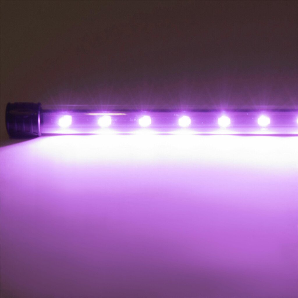 AquaLED Tube krāsu lampa 6W/52cm cena un informācija | Akvāriji un aprīkojums | 220.lv