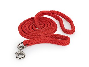 Pītas virves aukla sarkana 220cm cena un informācija | Suņu pavadas | 220.lv
