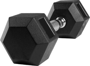 Hex rubber dumbbell TOORX 12.5kg цена и информация | Гантели, гири, штанги | 220.lv