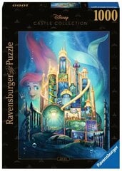 Ravensburger puzle 1000 gabalu Ariela pils cena un informācija | Puzles, 3D puzles | 220.lv