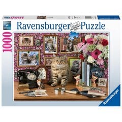 Пазл Ravensburger Милый котёнок, 1000 шт. цена и информация | Пазлы | 220.lv