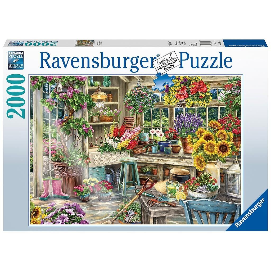 Ravensburger puzle 2000 gab. Dārza paradīze cena un informācija | Puzles, 3D puzles | 220.lv