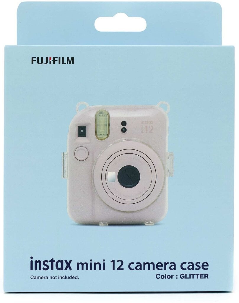 Fujifilm Instax Mini 12 futrālis, mirdzošs cena un informācija | Somas fotokamerām | 220.lv