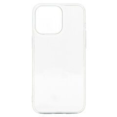 Ультрапрозрачный чехол толщиной 1 мм для Iphone 15 Pro Max, прозрачный цена и информация | Чехлы для телефонов | 220.lv