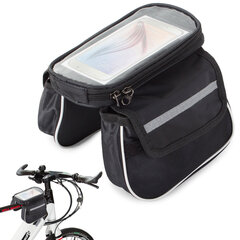 Велосипедная сумка с держателем для телефона цена и информация | Другие запчасти для велосипеда | 220.lv