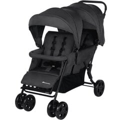 Спортивная коляска для близнецов Bebe Confort Teamy, Mineral Graphite цена и информация | Коляски | 220.lv