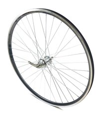 26" Колесо велосипедное, заднее,   алюминиевый обод цена и информация | Другие запчасти для велосипеда | 220.lv