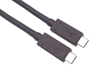 PremiumCord кабель USB4 8K 60Hz 0.5 м цена и информация | Кабели и провода | 220.lv