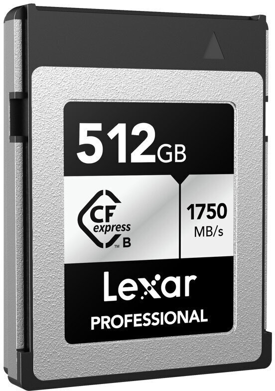 Lexar atmiņas karte CFexpress 512GB Professional Type B Silver цена и информация | Atmiņas kartes fotokamerām | 220.lv