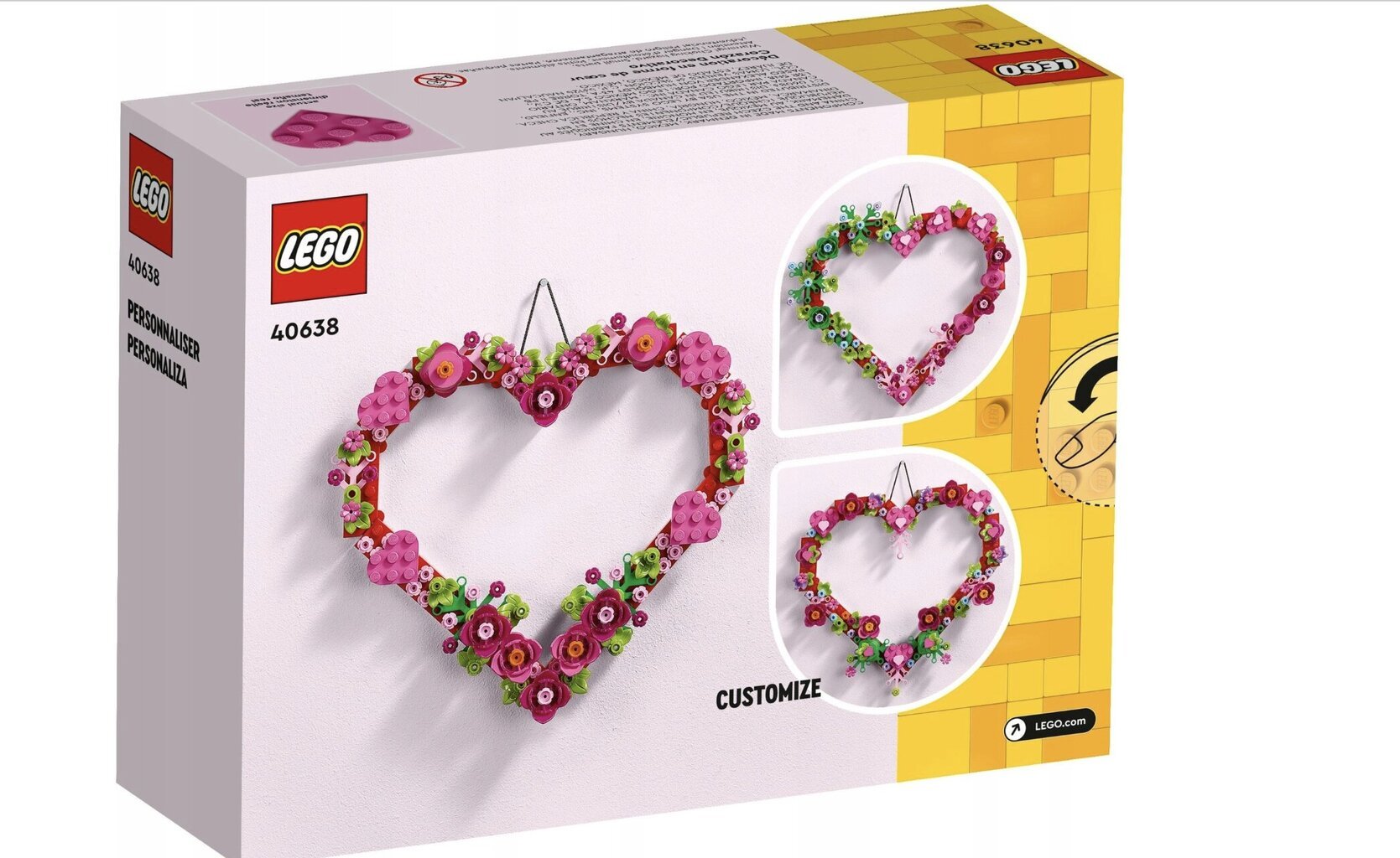 LEGO BrickHeadz 40638 Sirds formas ornaments цена и информация | Konstruktori | 220.lv