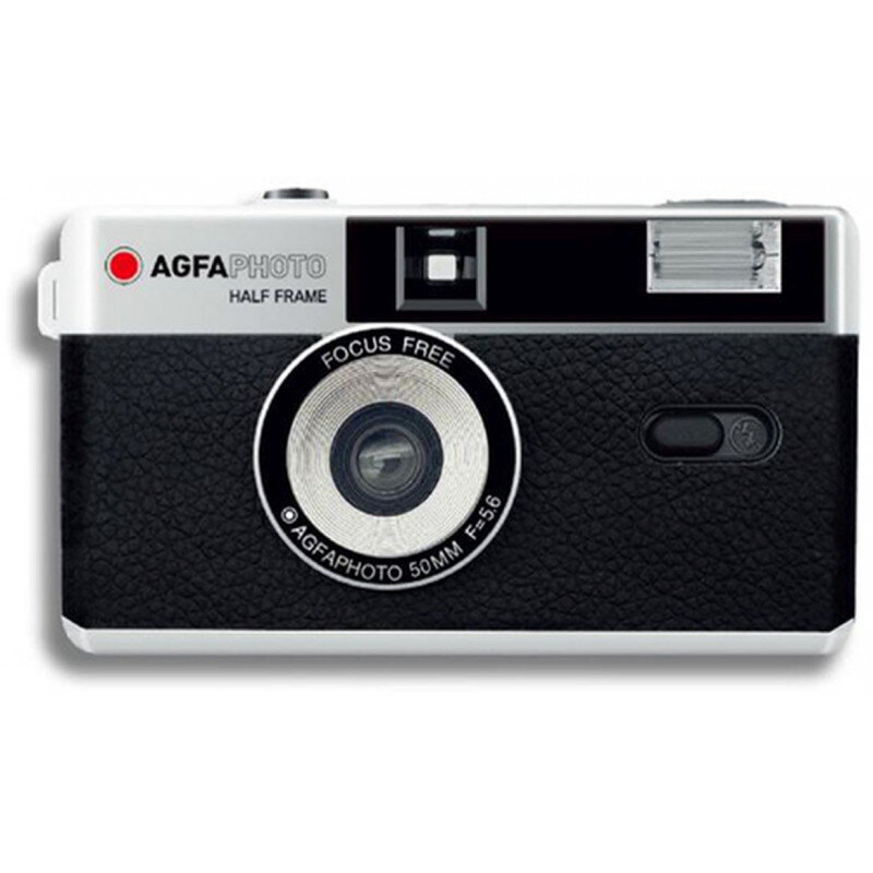 AgfaPhoto puskadra kamera 35mm, melna цена и информация | Momentfoto kameras | 220.lv