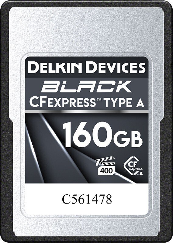 Delkin atmiņas karte CFexpress 160GB Type A цена и информация | Atmiņas kartes fotokamerām | 220.lv