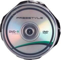 Omega Freestyle DVD-R 4,7GB 16x 10gb cena un informācija | Vinila plates, CD, DVD | 220.lv