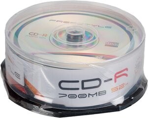 Omega Freestyle CD-R 700MB 52x 25gb цена и информация | Виниловые пластинки, CD, DVD | 220.lv