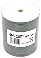 Platinet CD-R 700MB 52x Glossy Print 100gb. spindle iepakojums cena un informācija | Vinila plates, CD, DVD | 220.lv