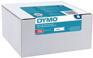 Dymo etiķetes lente D1 12mmx7m 10gab cena un informācija | Piederumi printerim | 220.lv