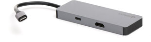 Platinet адаптер USB-C 7in1 4K (45221) цена и информация | Адаптеры и USB разветвители | 220.lv