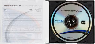 Omega Freestyle DVD+R DL Double Layer 8.5GB 8x slim cena un informācija | Vinila plates, CD, DVD | 220.lv