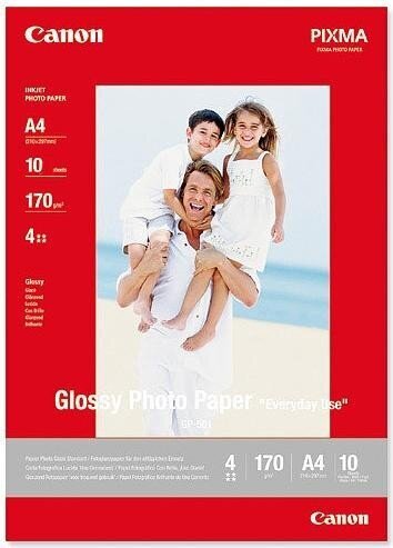 Canon fotopapīrs GP-501 10x15, glancēts, 10 lapas cena un informācija | Citi piederumi fotokamerām | 220.lv